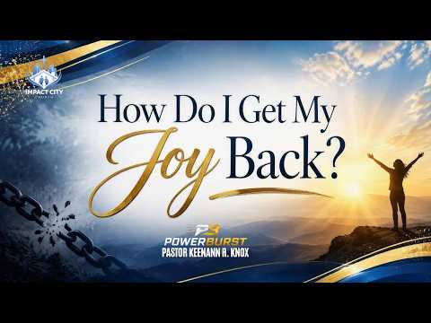 How Do I Get My Joy Back?